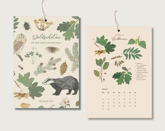 Calendar for 2023 "Forest Treasures"