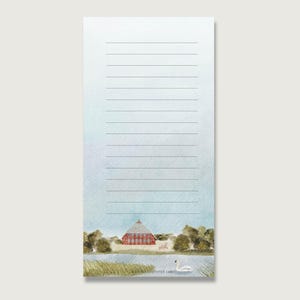 Notizblock  "Idylle" Block_17 | Din Lang | To do | Aquarell | Garten | Sommer | Block | To-do-Liste || HERZ & PAPIER