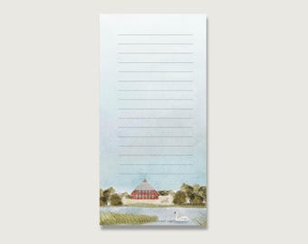 Notepad "Idyll" Block_17 | Din Lang | To do | Watercolor | Garden | Summer | Block | To-do list || HEART & PAPIER