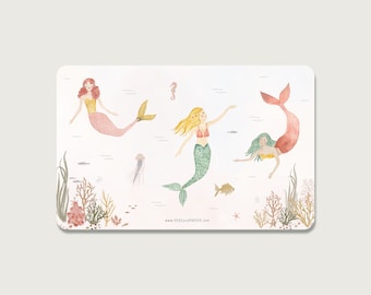 Snack board "Mermaids" | Breakfast board | Children's board | Gift idea | Girls | Mermaid | Water nymph || HEART & PAPER