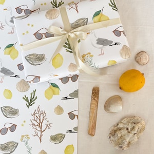 Geschenkpapier "Summervibes" | Din A2 | Bogen | Bögen | Illustration | Geburtstag | Illustration || HERZ & PAPIER