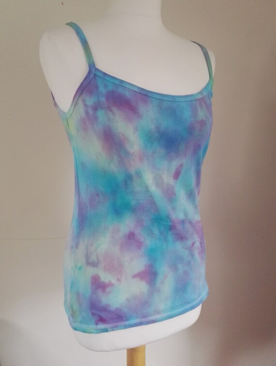 ladies yellow vest top