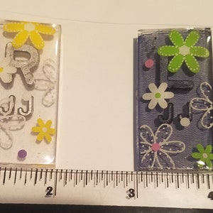 Clear Flower markers