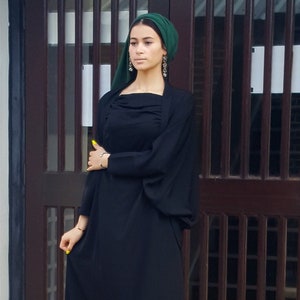 Black Abaya Dress
