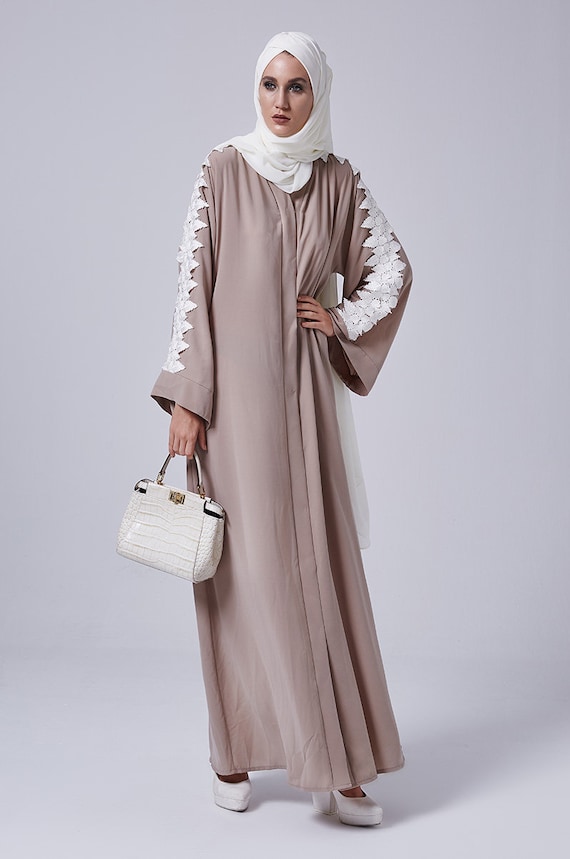Lace abaya clearance dress