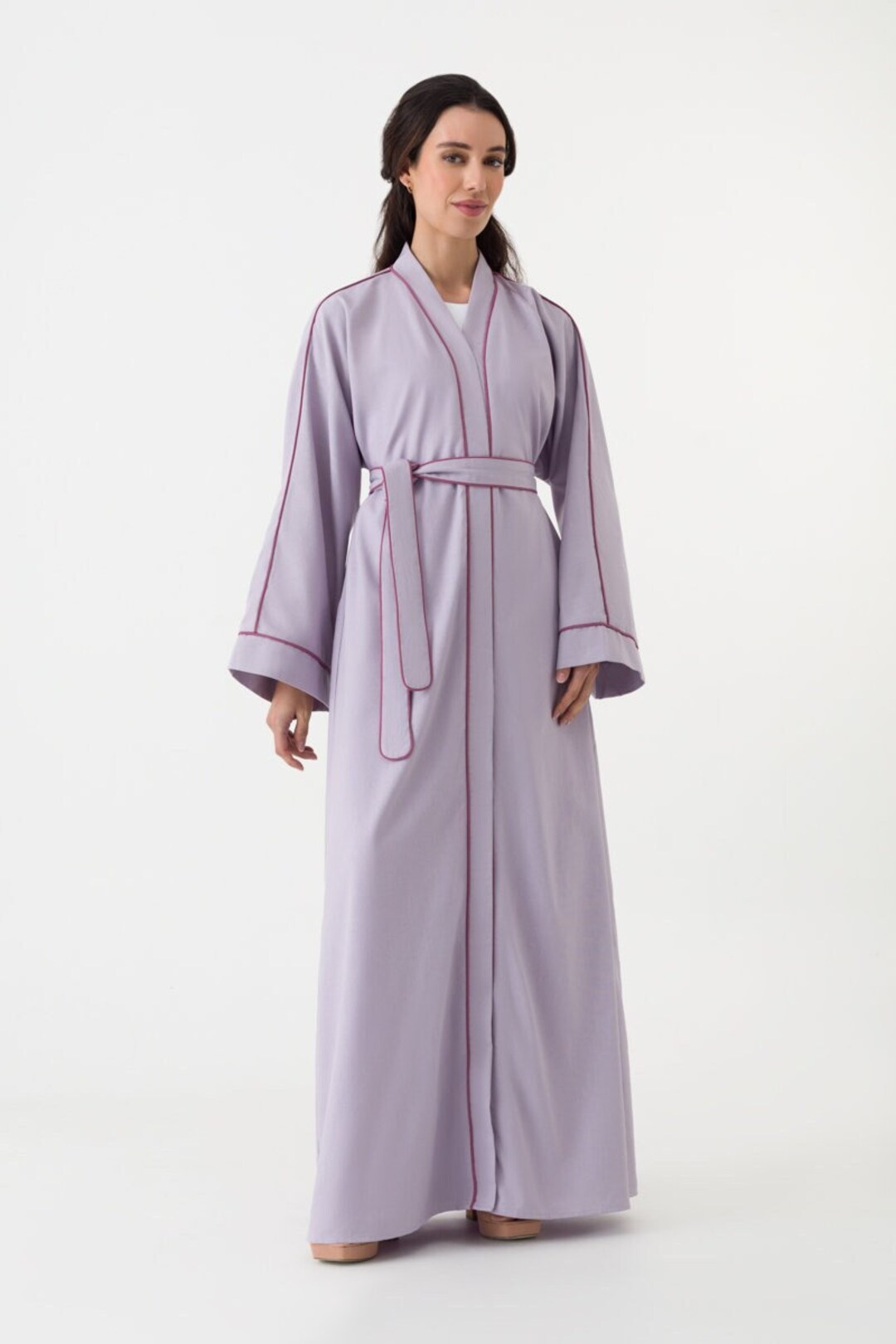 Silk Linen Abaya