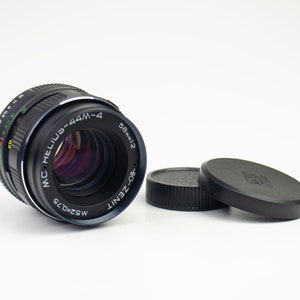 MC Helios-44M-4 f2.0/58mm. Vintage USSR lens for mount M42+adapter for Sony, Canon, Nikon, Fujifilm. Swirly bokeh USSR lens.