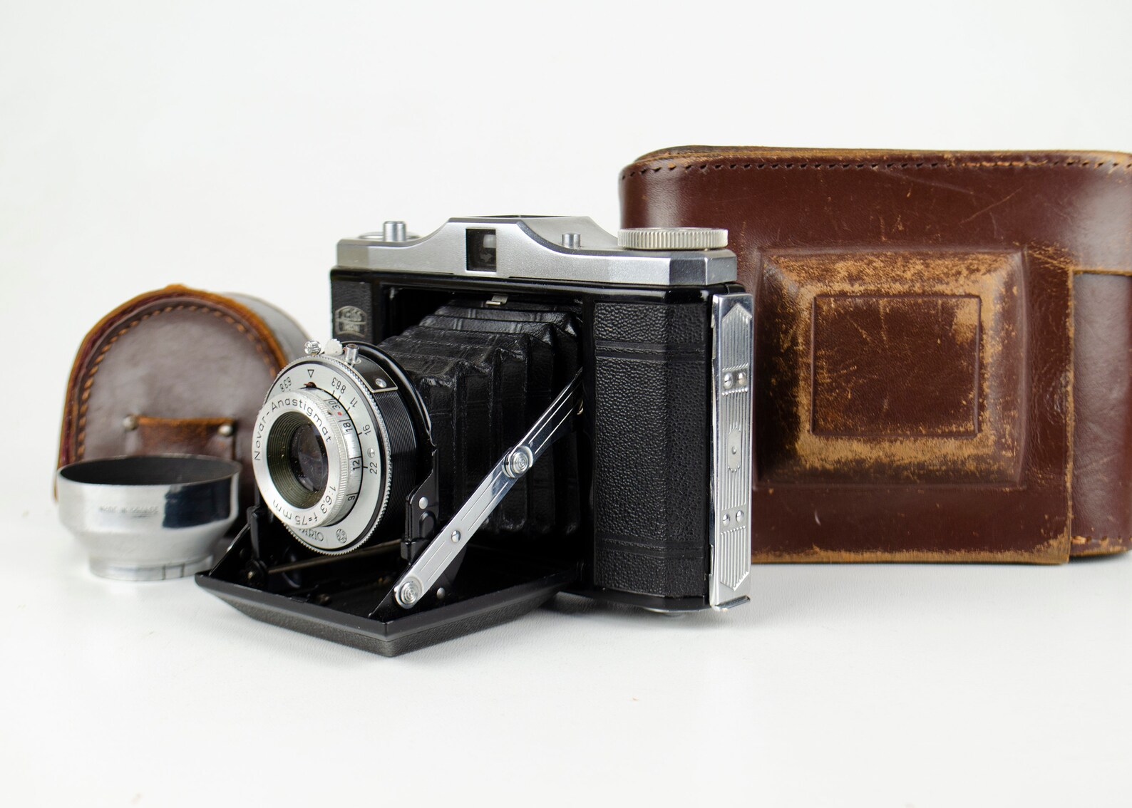 Zeiss Ikon Nettar II 517/16 Vintage Folding Camera 6x6 cm. Etsy