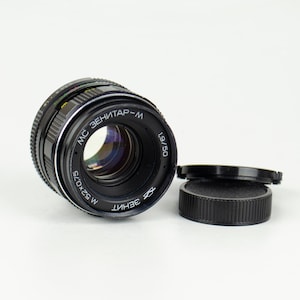 Zenitar-M f1.9/50 mm 50-fast fixed lens. Swirly bokeh lens. Vintage USSR lens for mount M42 - Sony, Canon, Nikon, Fujifilm, Olympus