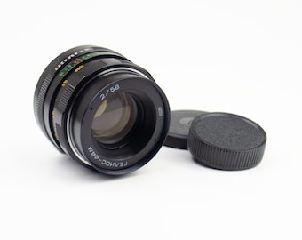 Helios 44 M f2.0 F=58 mm (planta MMZ). Lente bokeh espiral. Lente vintage da URSS para montagem M42 - Sony, Canon, Nikon, Pentax, Fujifilm, Olympus.