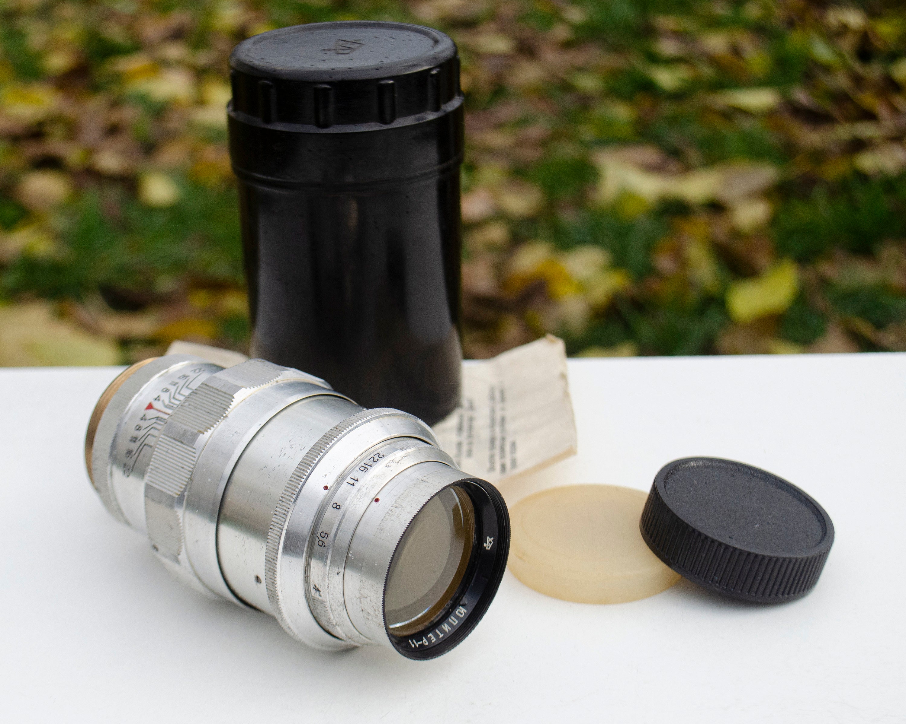 Jupiter 11 4/135 F4 F=135mm. Lens Mount for M42, Canon, Sony