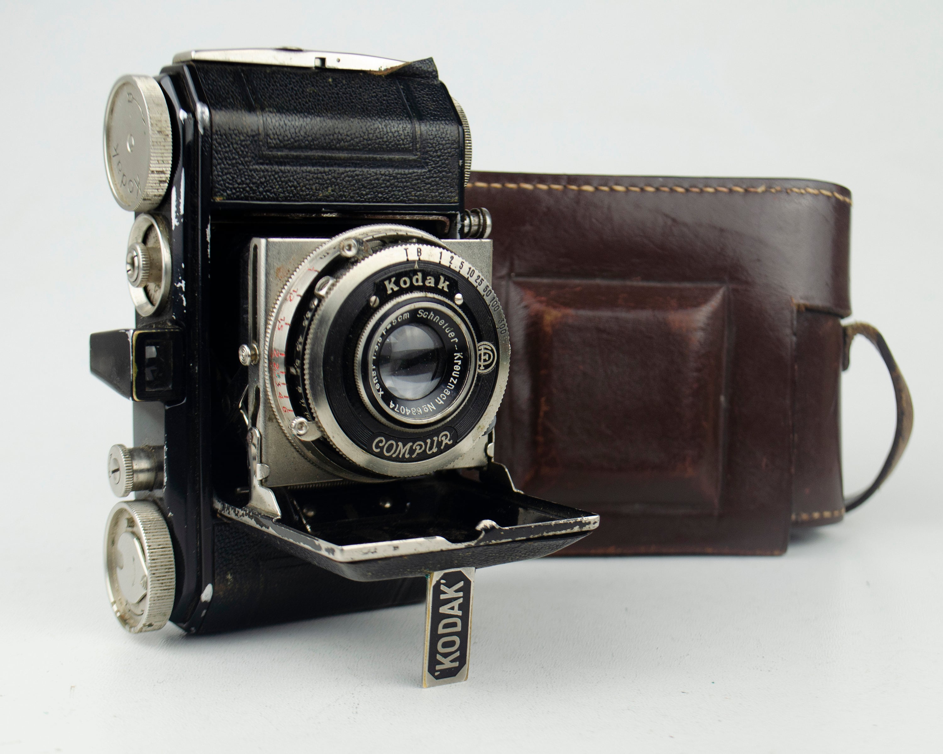 ◆KODAK◆ Retina WBLACK K3363LCR72WHB Superb! THE ORIGINAL FIRST VERSION, 1934 Black Kodak Retina