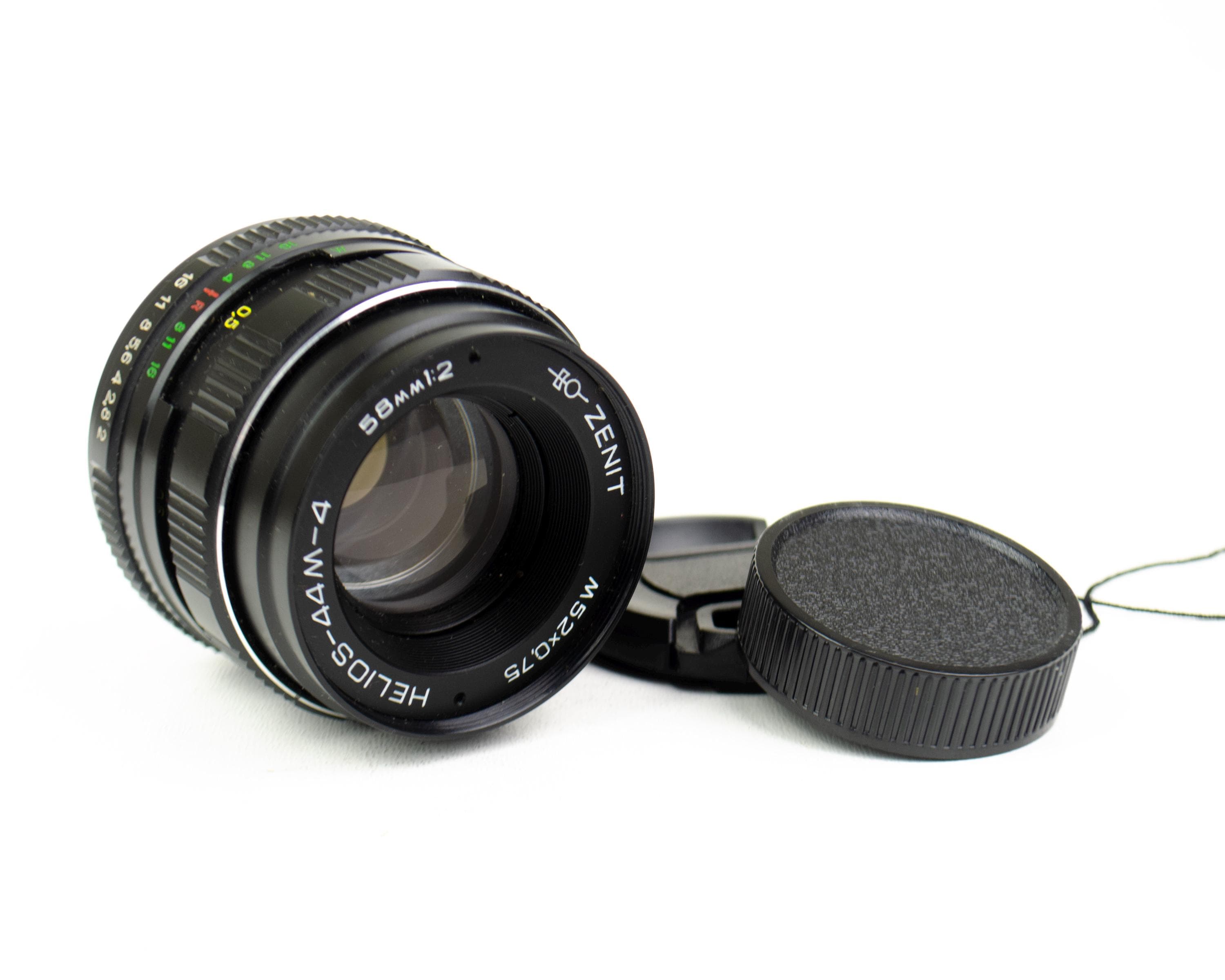 HELIOS-44M-4 58mm F2 《Valdai製》【美品】 Helios 44m-4 58mm f2 CLA Bokeh portrait Lens DSLR M42 Mount Valdai