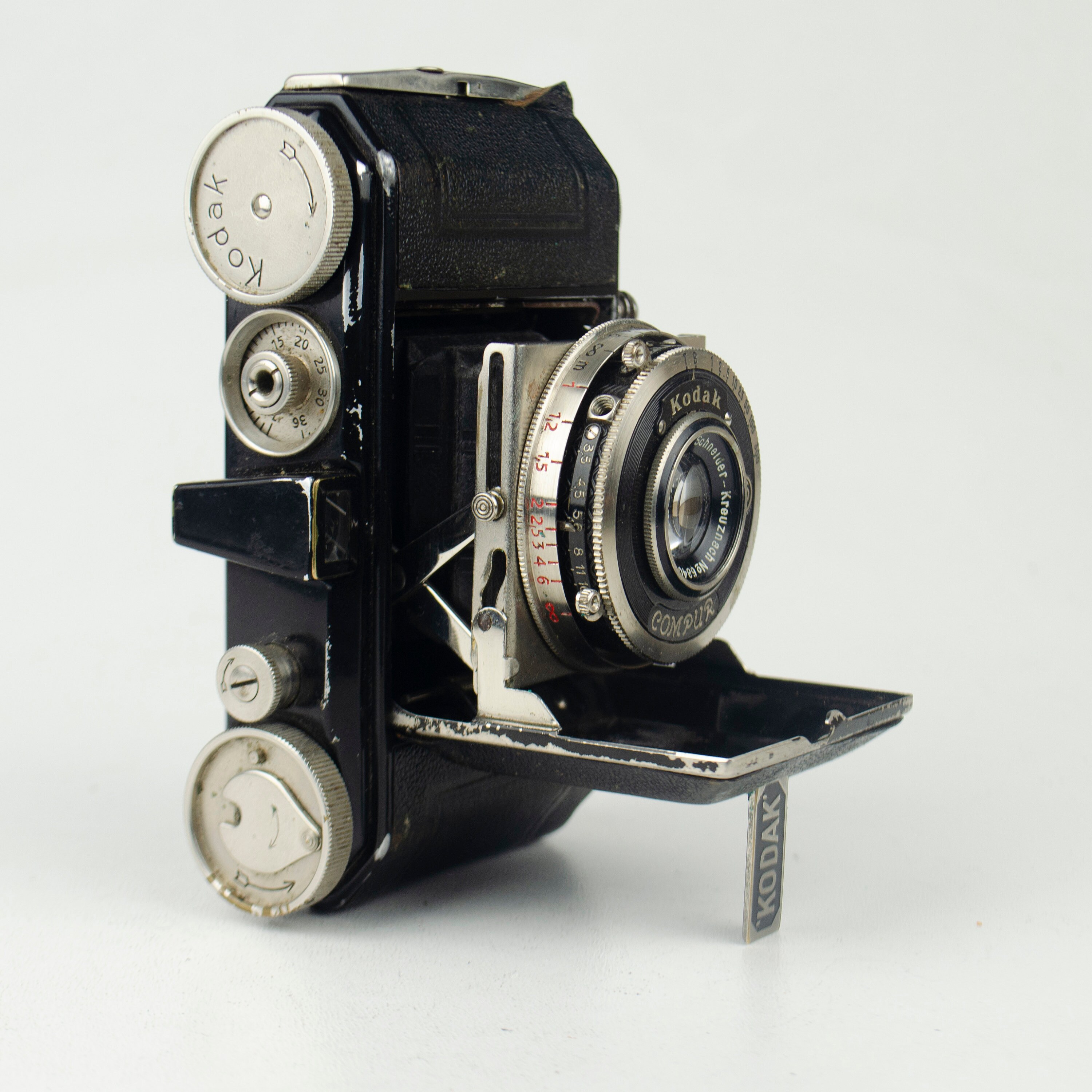 ◆KODAK◆ Retina WBLACK K3363LCR72WHB Superb! THE ORIGINAL FIRST VERSION, 1934 Black Kodak Retina