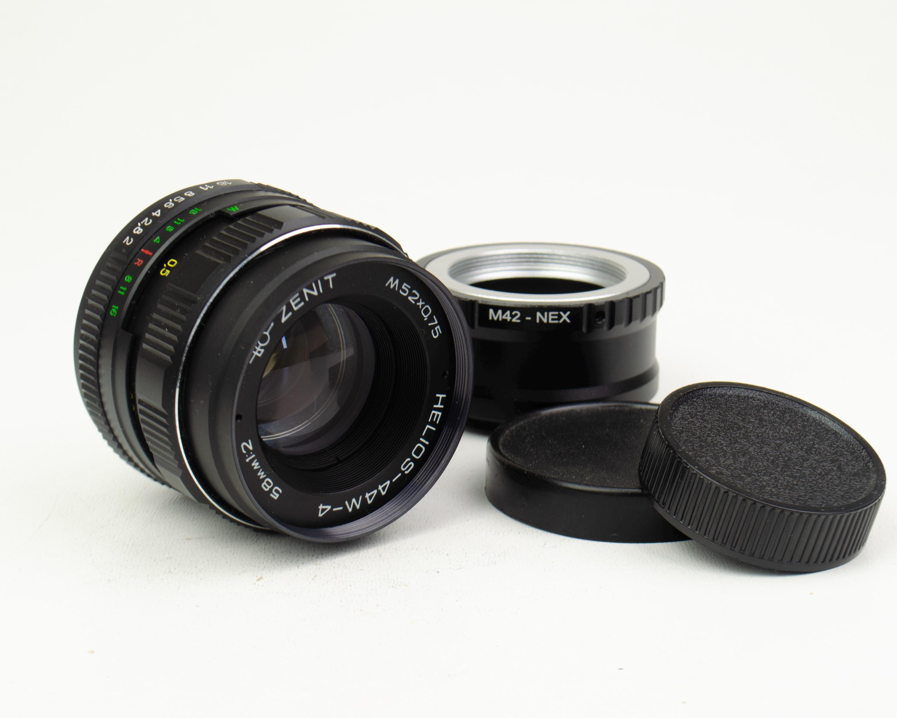 Helios 44M-4 F2.0 58mm. Lens for Sony E-mount / Sony A. Lens Mount
