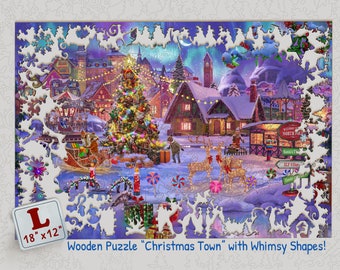 Puzzle pour Adultes 1000 pièces Puzzle en Bois Joyeux Noël Jeux de Puzzle  familiaux Jeux stimulants pour Adultes - Joyeux Noël (Puzzles Classiques,  Christmas) : : Jeux et Jouets