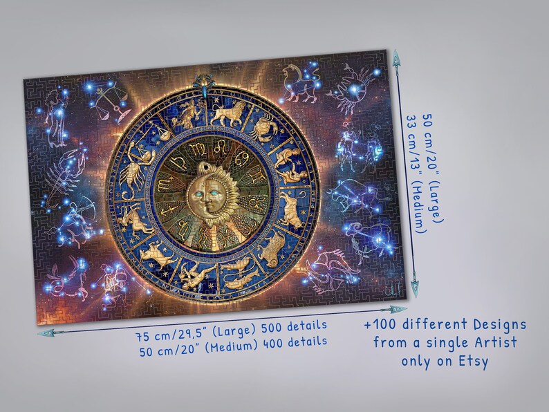 Sternzeichen Holz Puzzle Sternbilder Weihnachtsgeschenk - Etsy.de