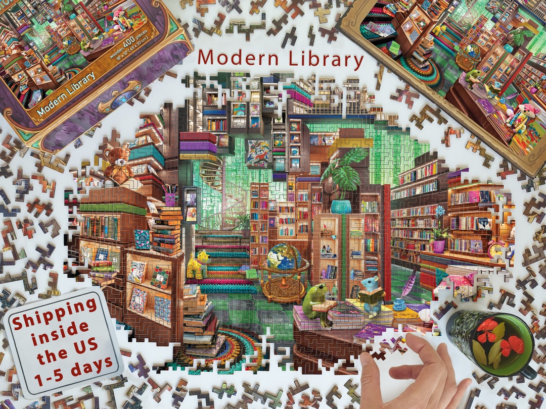 Japan Style Holzpuzzle 300 Teile - Kreative Beschäftigung Für Erwachsene & Kinder