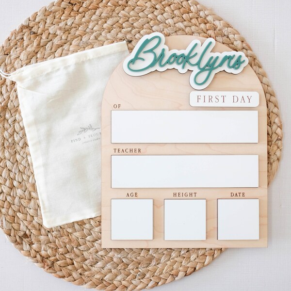 School Wood Sign Etsy