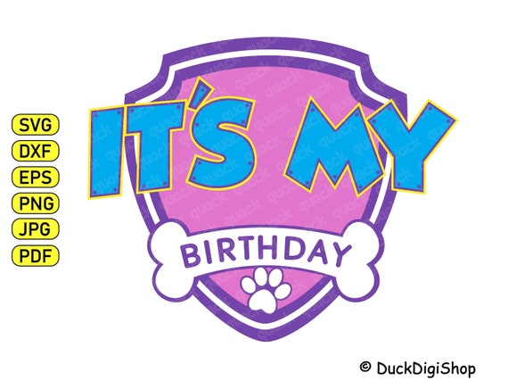 Free Free Paw Patrol Birthday Svg Free 680 SVG PNG EPS DXF File