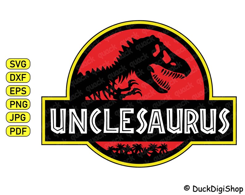 Download Unclesaurus svg Jurassic park logo svg Jurassic family ...