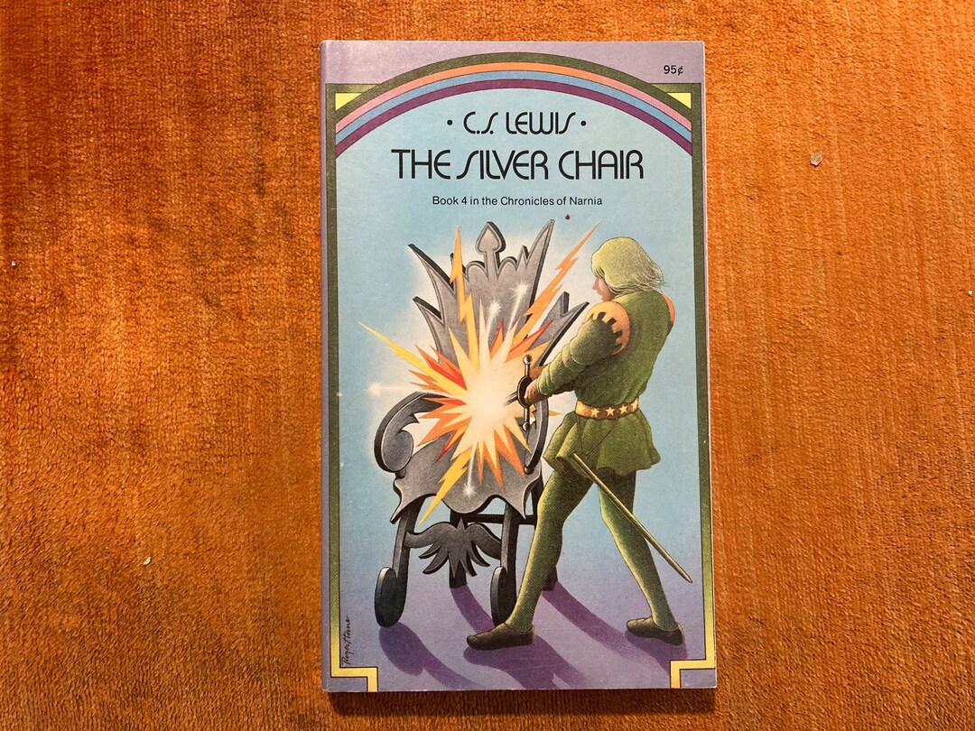 The Silver Chair by C.S. Lewis chronicles of Narnia Etsy