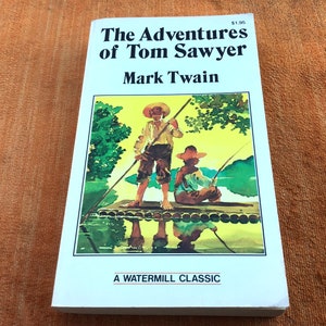 Vintage Book: &#39;The Adventures of Tom Sawyer&#39; by Mark Twain