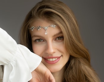 Tiara | circlet | bridal accessories | hair accessories | sailor moon | fairy dress | ren fair | celtic | fairycore | legend of zelda | elf