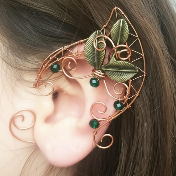 Elf ears | elf ear cuffs | renaissance festival | elf cosplay | fairy core jewelry | ren faire outfit | fairy dress | ren faire accessorie
