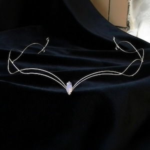 Tiara | Feenkleid | Mittelaltermarkt | Elfentiara | Herr der Ringe | Cosplay-Accessoires | Fairycore | Legend of Zelda | Renaissance-Markt | Herr der Ringe | LARP