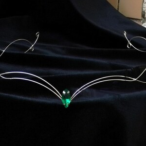 Tiara | fairy dress | ren fair | elf tiara | LOTR | cosplay accessories | fairycore | legend of zelda | renaissance fair | lotr | larp image 2