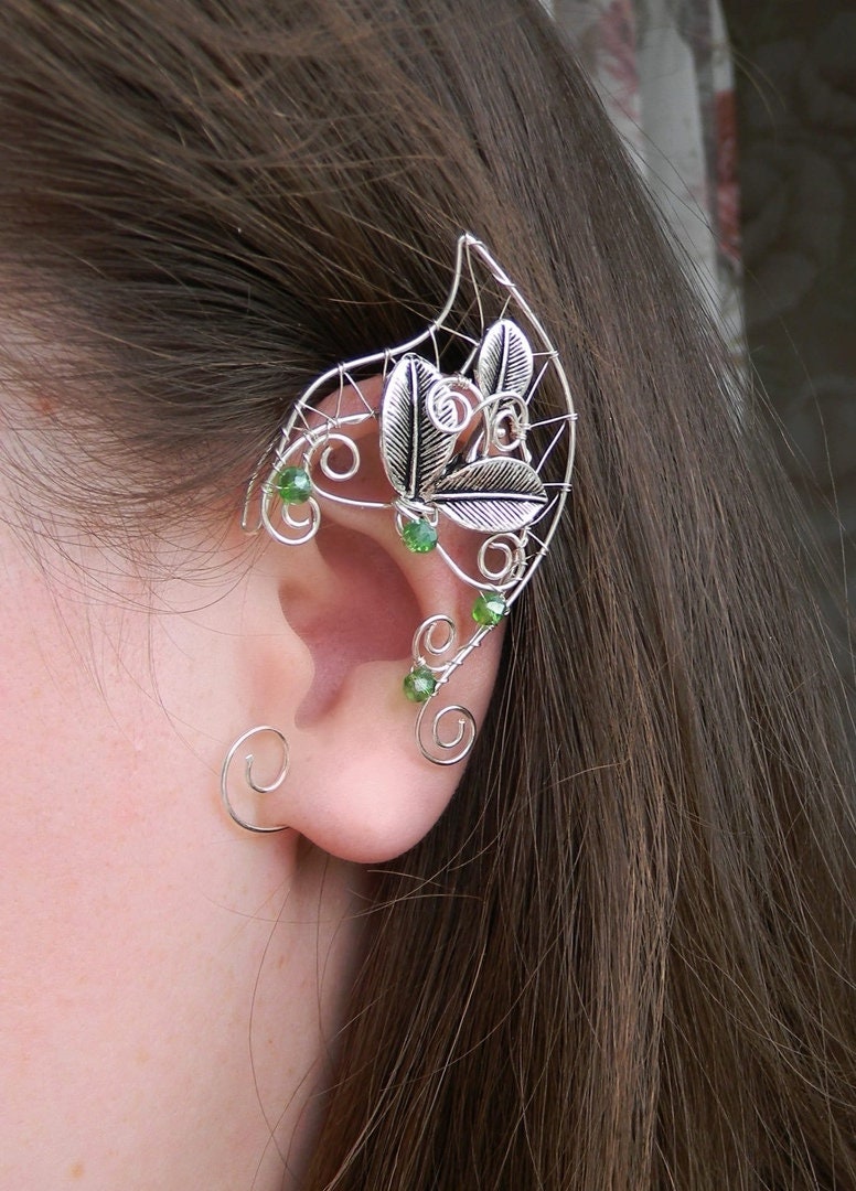 Elf Ears Ear Cuffs Elven Ears Cosplay Ears Ear Cuff Etsy