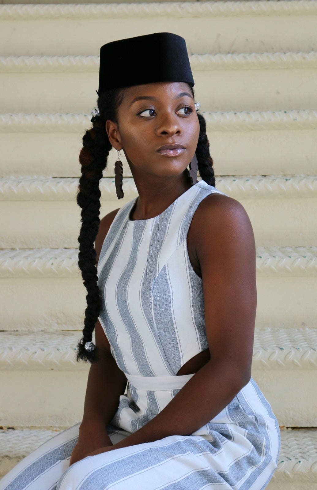 Black African Hat by Oga Faaji African Native Hat Kente Hat Etsy