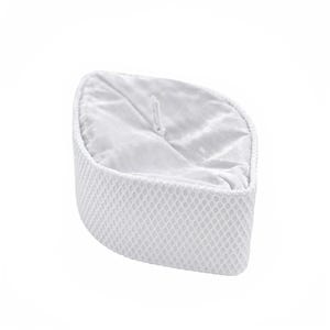 White Net Oga Faaji African Native Hat Foldable Velvet Hat