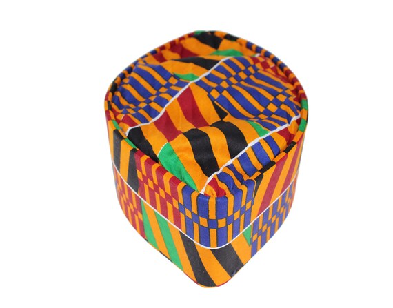 Kente Stripe Print Oga Faaji African 