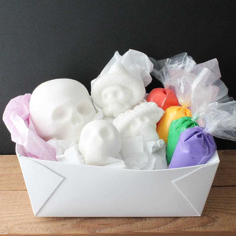 Handmade Sugar Skull Kit Etsy