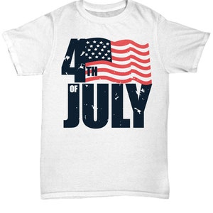 4th of july T-Shirt tee shirt short sleeve tshirt t-shirt gift