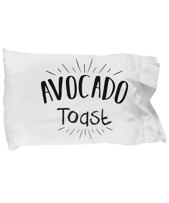 avocado pillow case