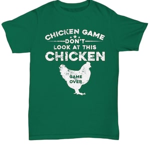 Chicken game T-Shirt tee shirt short sleeve tshirt t-shirt gift