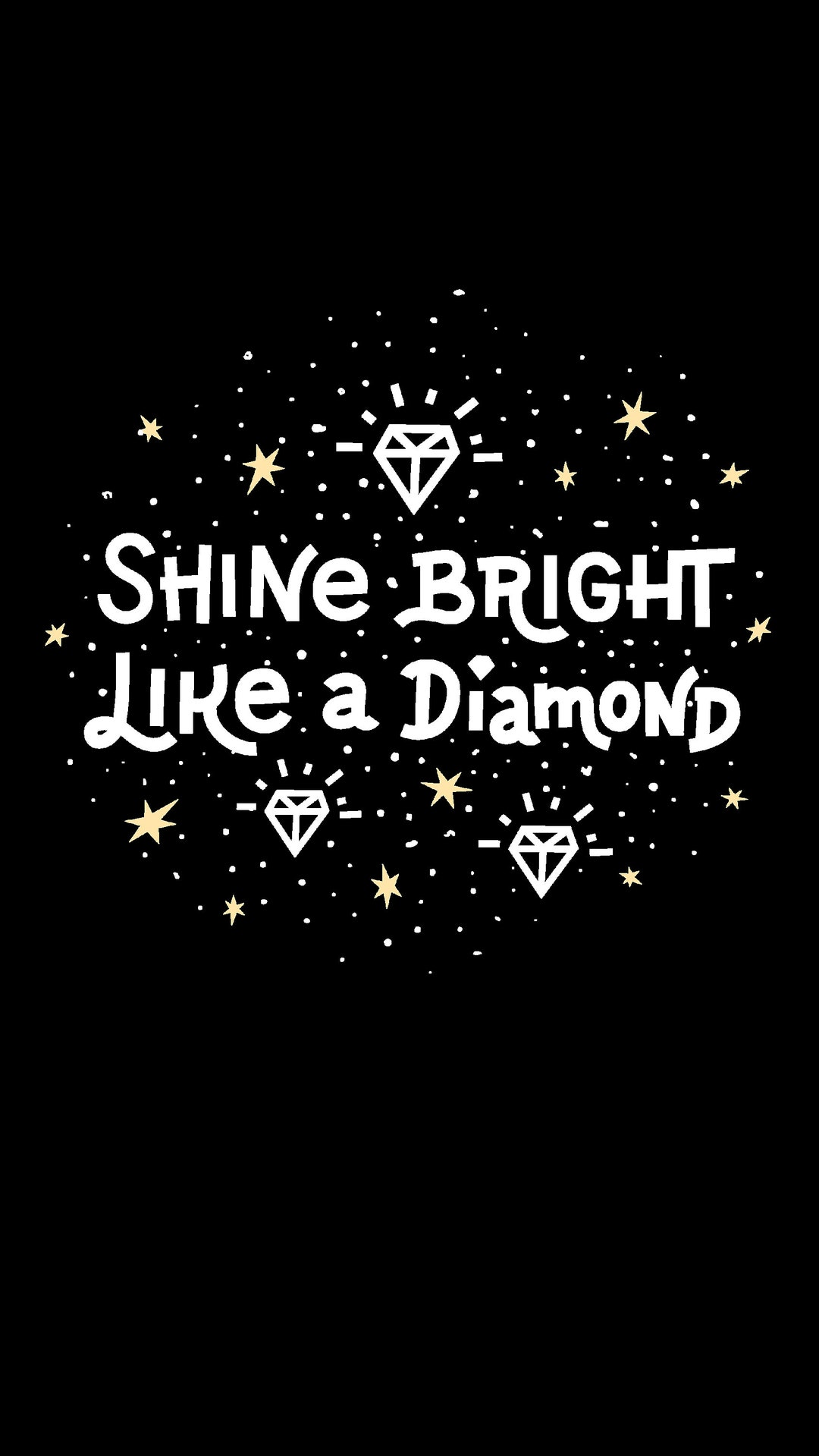 Shine Bright Like A Diamond Print main image 0