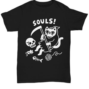 Souls T-Shirt tee shirt short sleeve tshirt t-shirt gift