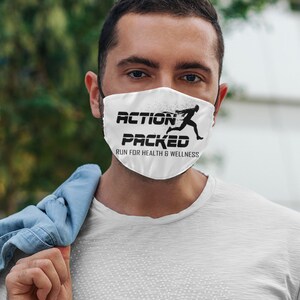 Actiongeladener Lauf für Gesundheit und Wellness Gesichtsmaske Stoffbedeckung