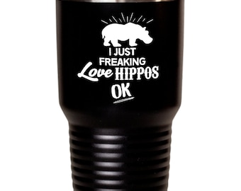 Ich freaking liebe Nilpferde ok Tumblr heiße kalte Getränke mit Deckel Kaffee heiß kalte Tumblr Getränke Tee
