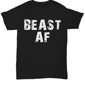 Beast af unisex t shirt tee shirt short sleeve tshirt t-shirt gift