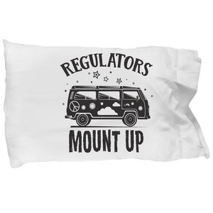 Regulators mount up Pillow Case soft bed sleep pillowcase sheets