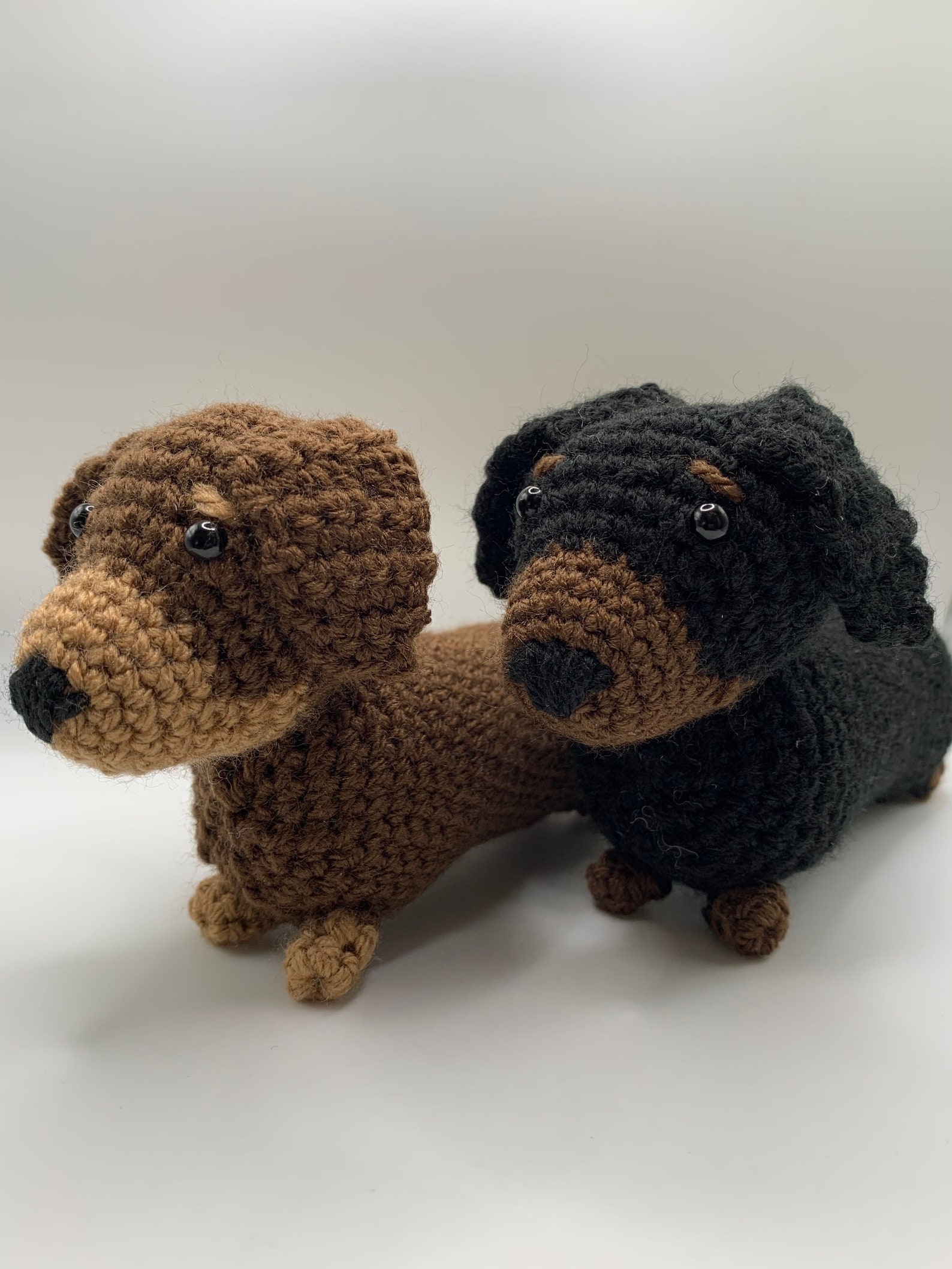 Sausage dog / dachshund crochet amigurumi Etsy