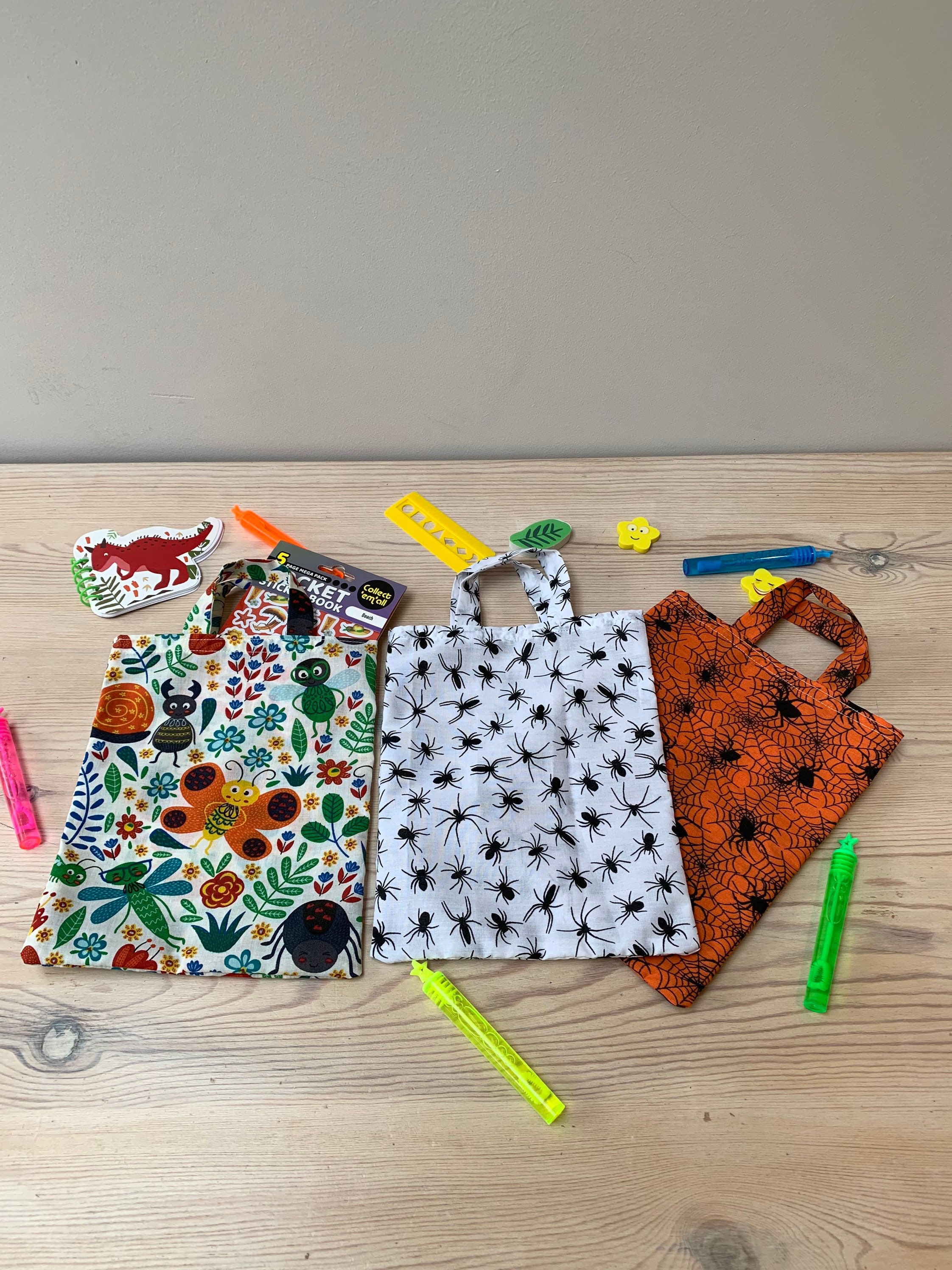 Reusable fabric party bags individual bags Etsy