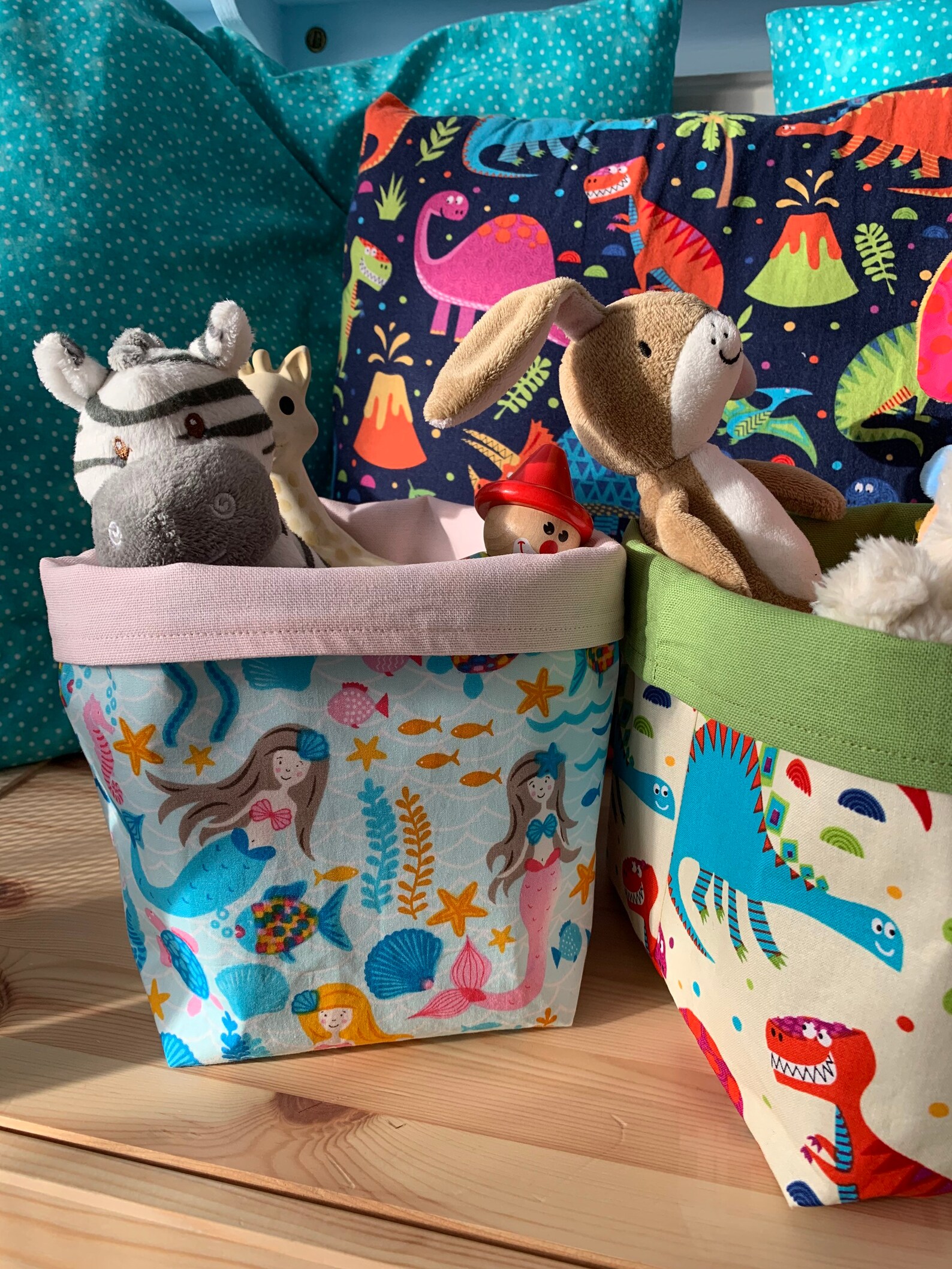 Toy Storage Bins, Toy Bins, Toy Storage, Canvas, Fabric Soft Toy Storage. Etsy