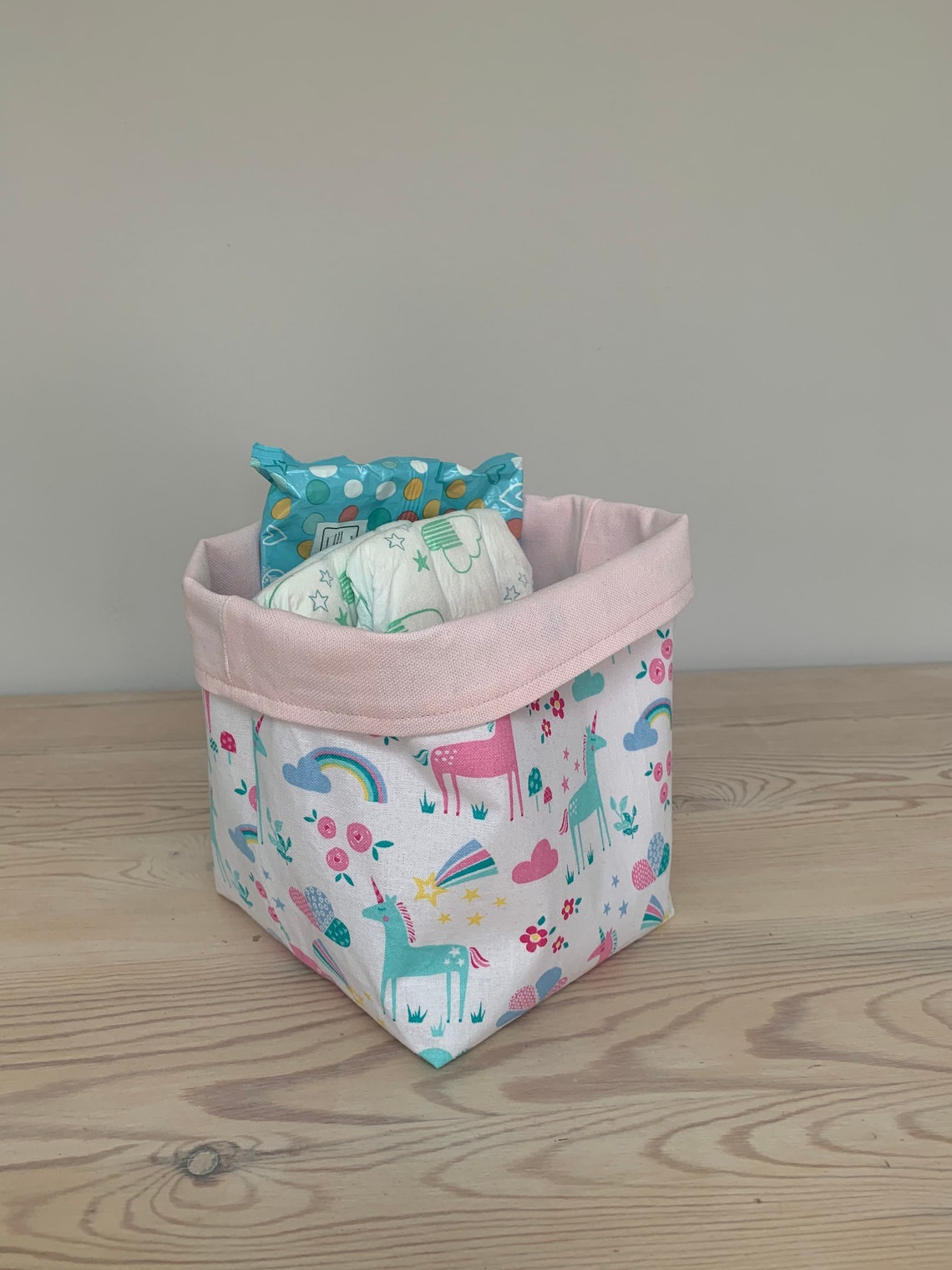 Toy storage bins toy bins toy storage canvas fabric soft Etsy