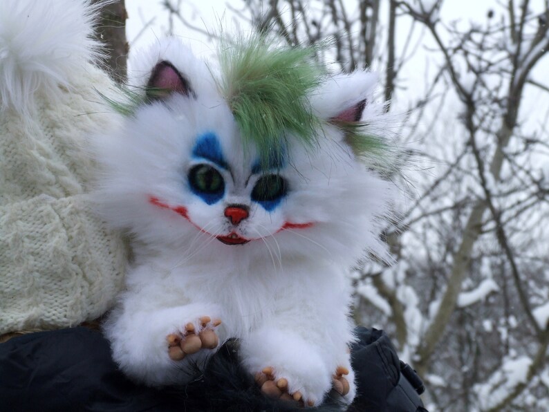 Joker Cat . Etsy